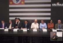 “Não existe indicação, no momento, para a não realização de eventos”, afirma Governador João Doria em coletiva