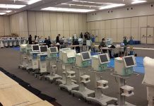 Centro de Convenções Rebouças torna-se ponto de distribuição de respiradores