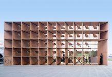 Estrutura construída para feira na China se transforma em mobiliário para comunidade rural