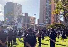 Profissionais de eventos sociais realizam manifestação em Vitória (ES)