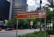 Ação leva Centro de Convenções Frei Caneca para principais vias de São Paulo