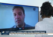 Mesmo na fase verde, festas seguem proibidas em SP e presidente da ABRAFESTA falou sobre esta situação ao SPTV