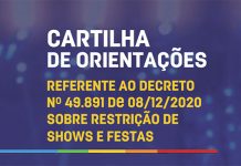 Governo de Pernambuco lança cartilha para eventos sociais na pandemia