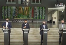 Governo coloca São Paulo na fase laranja (vermelha depois das 20h) e afasta o retorno das feiras de negócios