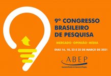 9º Congresso Brasileiro de Pesquisa – Inspiração para Novos Caminhos