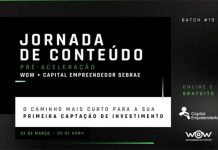 5ª Jornada de Conteúdo Pré-Aceleração com atividades exclusivas