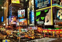 Shows da Broadway retornam em setembro com 100% da capacidade