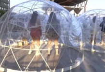 Espanha recebe show em bolhas e com fones de ouvido