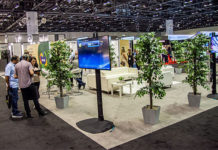 Estande do Brasil na feira Coverings reuniu 25 empresas do setor de rochas