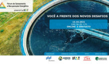Fórum de Saneamento e Recuperação Energética acontecerá em outubro