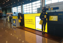 Avantgarde cria ativação para a Nomad no Aeroporto de Guarulhos