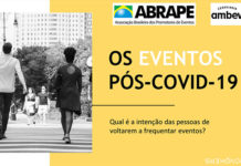 Pesquisa realizada pela ABRAPE aponta que 8 de cada 10 brasileiros querem ir a eventos