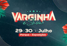 Parque de Exposições recebe o Varginha é Show entre 29 e 30 de julho