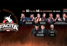 FACITA 2022 acontece em Taquarituba de 10 a 14 de novembro