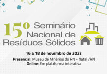 Natal recebe o 15º Seminário Nacional de Resíduos Sólidos