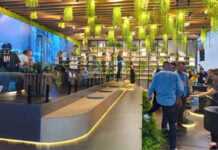 Greenplac doa stand utilizado na Expo Revestir 2023 para entidade beneficente