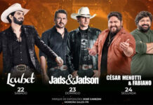 ExpoSales 2023 terá Jads & Jadson e César Menotti & Fabiano com portões abertos