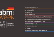 7ª edição da ABM Week coloca em discussão a sustentabilidade na indústria