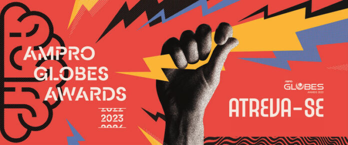 Baseado no conceito de ‘Atreva-se’, AMPRO apresenta nova comunicação visual do Globes Awards