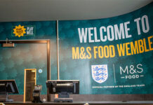 Wembley fecha parceria com a M&S Food para levar alimentos saudáveis para dentro do estádio