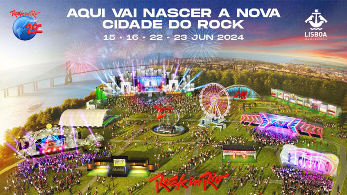 Rock In Rio Lisboa 2024 construirá sua cidade de rock em novo local