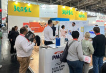 Pavilhão brasileiro se destaca em feira mundial de panificação