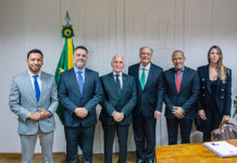 Executivos do Festival Interlagos são recebidos por Alckmin e Ministro do Turismo