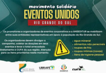ANSEDITUR, ABEOC Brasil e UBRAFE unem forças em prol das vítimas das enchentes no RS