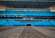 Arena do Grêmio anuncia esforços intensos para recuperação