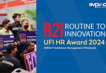 IMPACT Exhibition Management vence o Prêmio de Gestão de RH da UFI 2024
