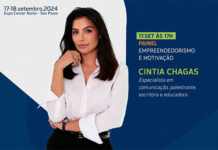 Palestra da professora Cintia Chagas encerra o primeiro dia do Conotel 2024