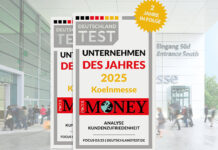 Koelnmesse é novamente reconhecida como “Empresa do Ano” na Alemanha