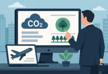 R3 Viagens lança relatórios que mostram o impacto em CO₂ e a compensação necessária em viagens corporativas