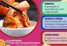 Festival do Dia do Kimchi 2025 terá feira gastronômica e Festival de K-Pop