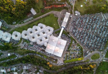 Mercopar reúne 2 mil trabalhadores para a montagem da estrutura do evento