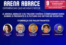 Arena ABRACE realiza série de talks durante a Experience Expo 2025