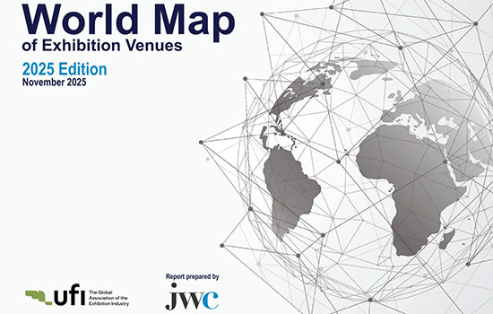 UFI lança edição 2025 do Mapa Mundial de Centros de Exposições