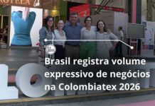 Brasil registra volume expressivo de negócios na Colombiatex 2026