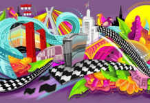 SP House conta com dois grafiteiros assinando as fachadas da casa no SXSW 2026