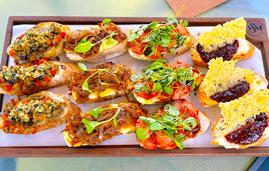 Bruschettas----Vinícola-Villa-Santa-Maria