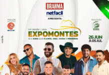 Expomontes 2026 leva para a cidade programação de shows e negócios