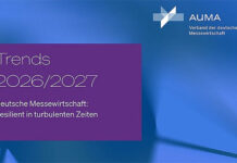 AUMA Trends 2026/2027 aponta resiliência da indústria alemã de feiras
