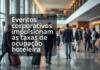 Calendário de eventos pode virar ferramenta de inteligência econômica Eventos e hotelaria movimentam ocupação e receita em destinos de negócios