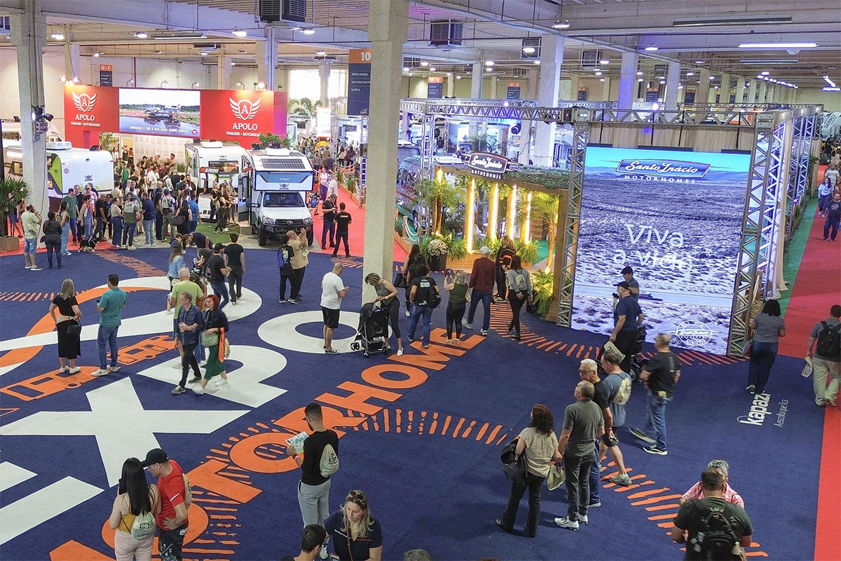 Expo Motorhome amplia área de exposições para edição 2026